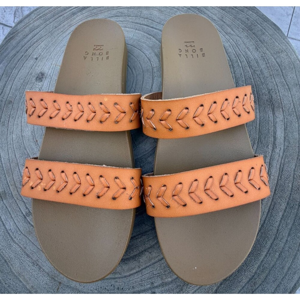 Billabong Tan Venice Strap Sandal SZ 7
